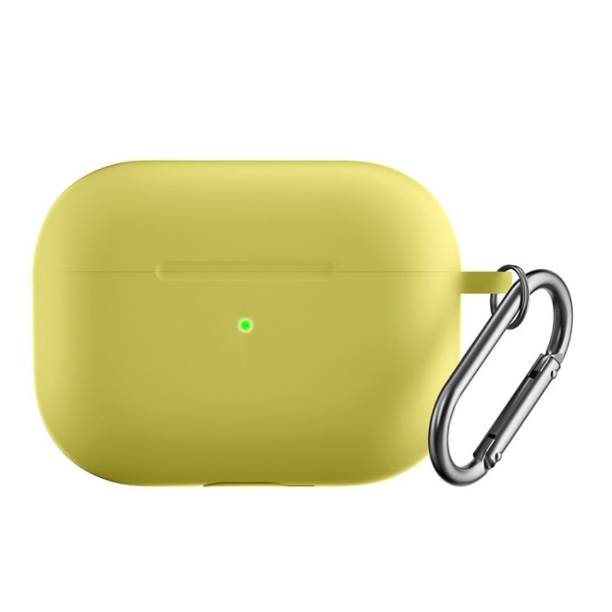 Hülle für Apple AirPods Pro 2 Silikon Case Cover Etui Bumper Schutzhülle Gelb