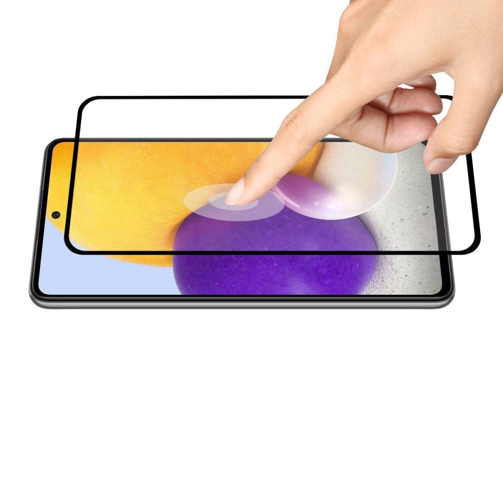 Display Schutzglas für Samsung Galaxy A72 5G 9H Hartglas Full Covered