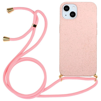 Hülle für Apple iPhone 14 Plus Handyhülle Silikon Case Handykette Cover Rosa