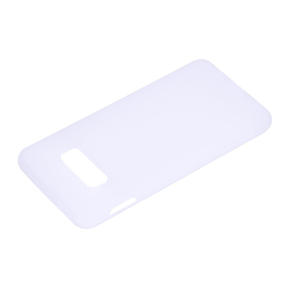 Hülle für Samsung Galaxy S10e Handyhülle Silikon Case Schutzhülle matt Weiß