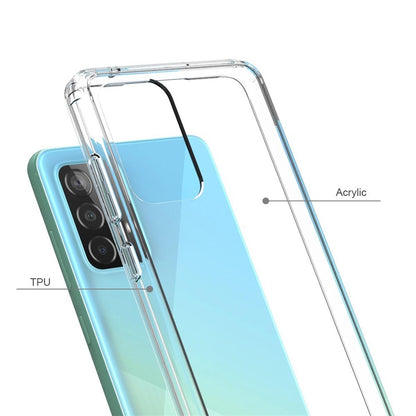 Hülle für Samsung Galaxy A52/A52 5G/A52s 5G Handyhülle Hybrid Case Cover Klar