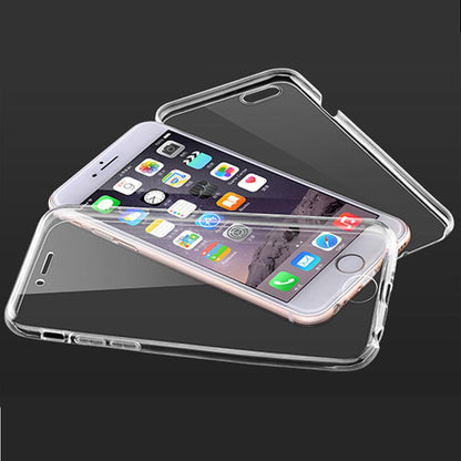 Hülle für Apple iPhone 7 Plus / 8 Plus Handyhülle 360° Silikon Case Schutzhülle