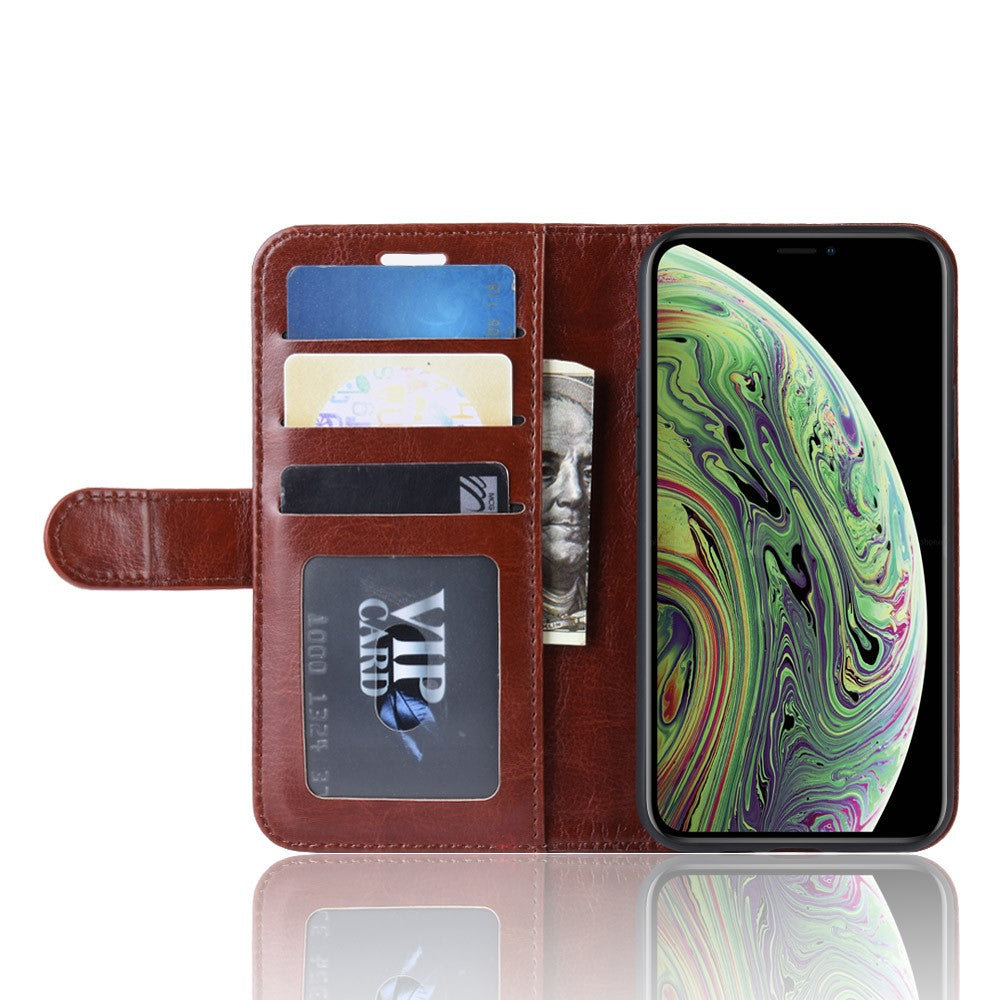 Hülle für Apple iPhone 11 Pro [5,8 Zoll] Handyhülle Schutzhülle Case Etui Braun