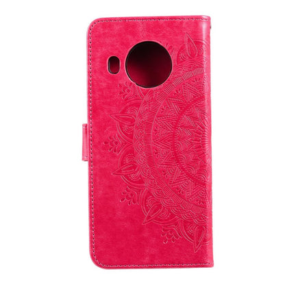 Hülle für Nokia X10/X20 Handyhülle Flip Case Cover Schutzhülle Etui Mandala Pink