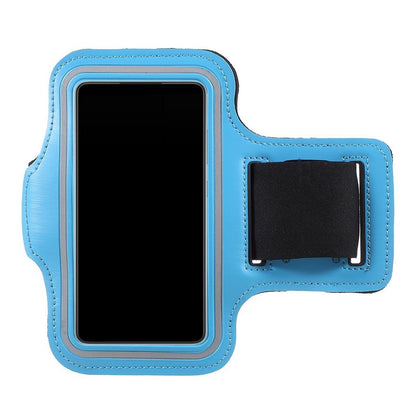 Universal Sport Armband Handy Tasche für Smartphones von 5,9" bis 6,5" Hellblau