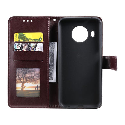 Hülle für Nokia X10/X20 Handyhülle Flip Case Cover Schutzhülle Mandala Braun