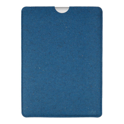 Hülle für Apple MacBook Air 13,6" (M2) Handmade Filz Tasche Case Cover Blau