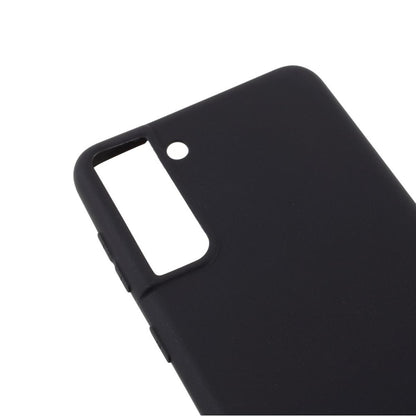 Hülle für Samsung Galaxy S21 FE Handyhülle Silikon Case Cover Matt Schwarz