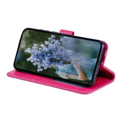 Hülle für Samsung Galaxy S23 Handyhülle Flip Case Cover Schutzhülle Mandala Pink