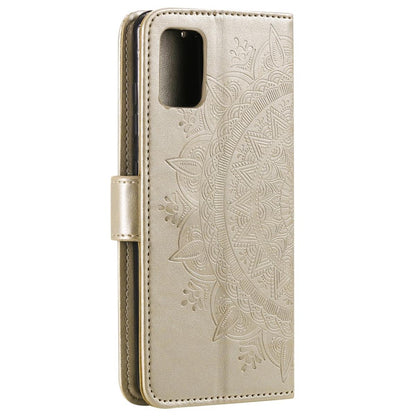 Hülle für Samsung Galaxy Note10 Lite Handyhülle Flip Case Schutzhülle Cover Mandala Gold