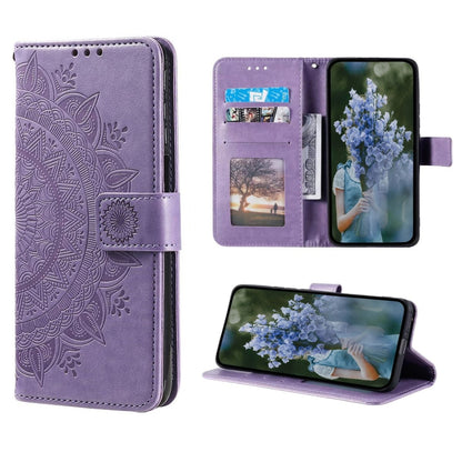 Hülle für Apple iPhone 14 Pro Max Handyhülle Flip Case Schutzhülle Mandala Lila