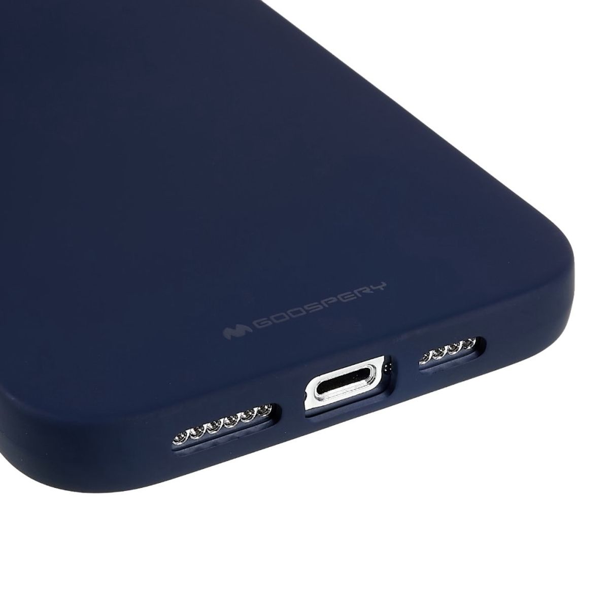 Hülle für Apple iPhone 14 Pro Max Handyhülle Silikon Case Cover Bumper Matt Blau