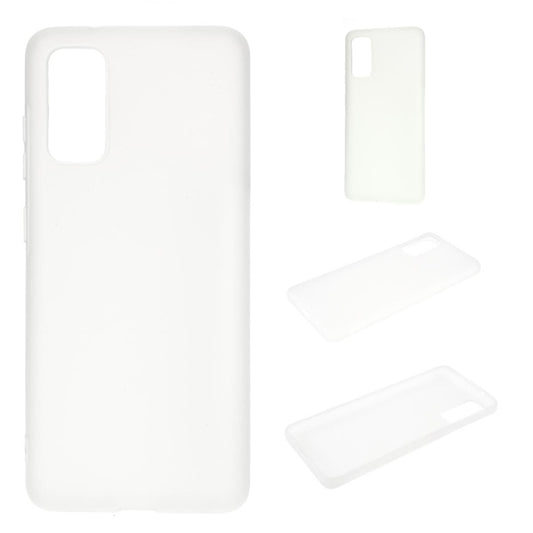 Hülle für Samsung Galaxy S20 FE Handyhülle Silikon Case Cover Schutzhülle Matt Weiß