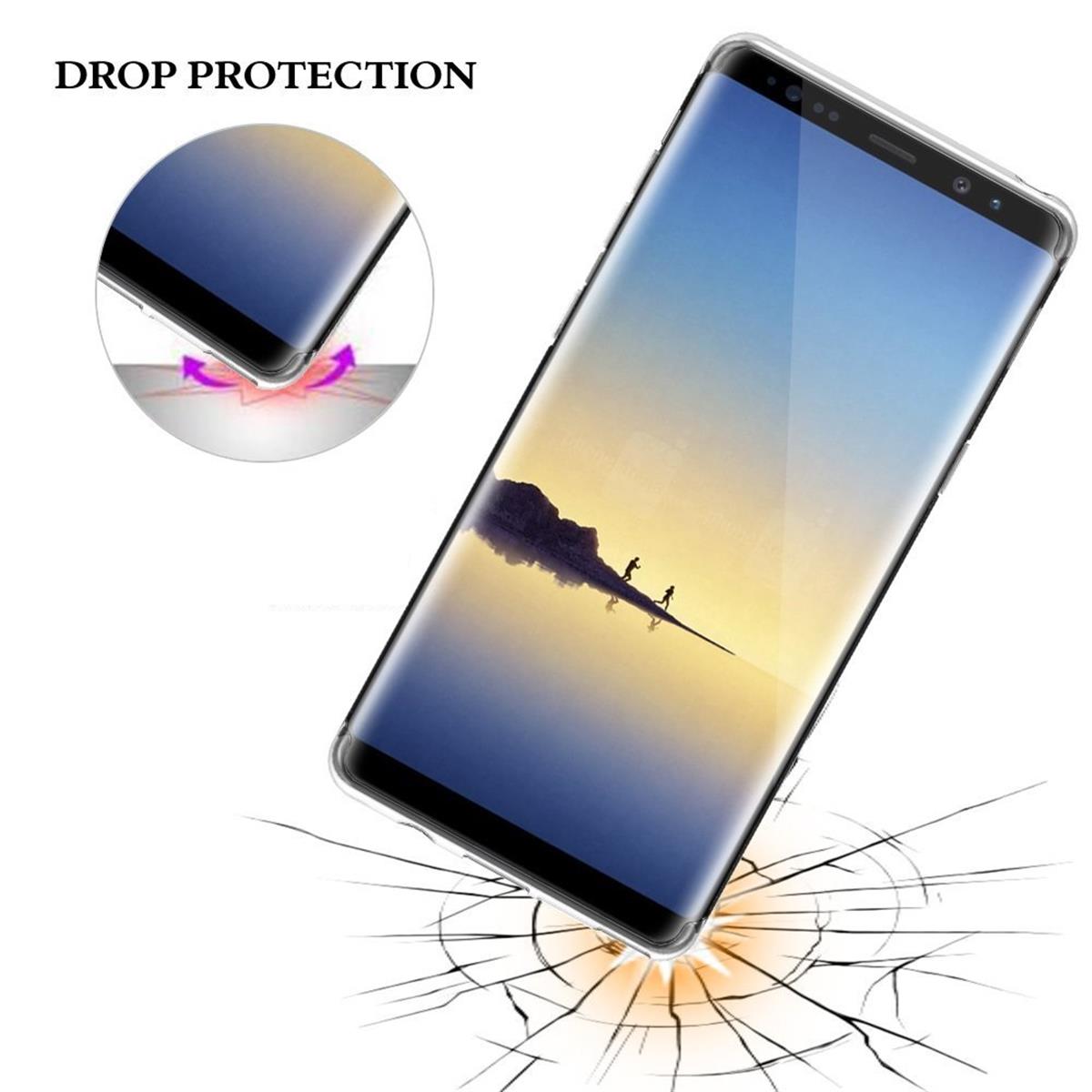 Hülle für Samsung Galaxy Note 8 Handyhülle Soft Case Schutzhülle transparent
