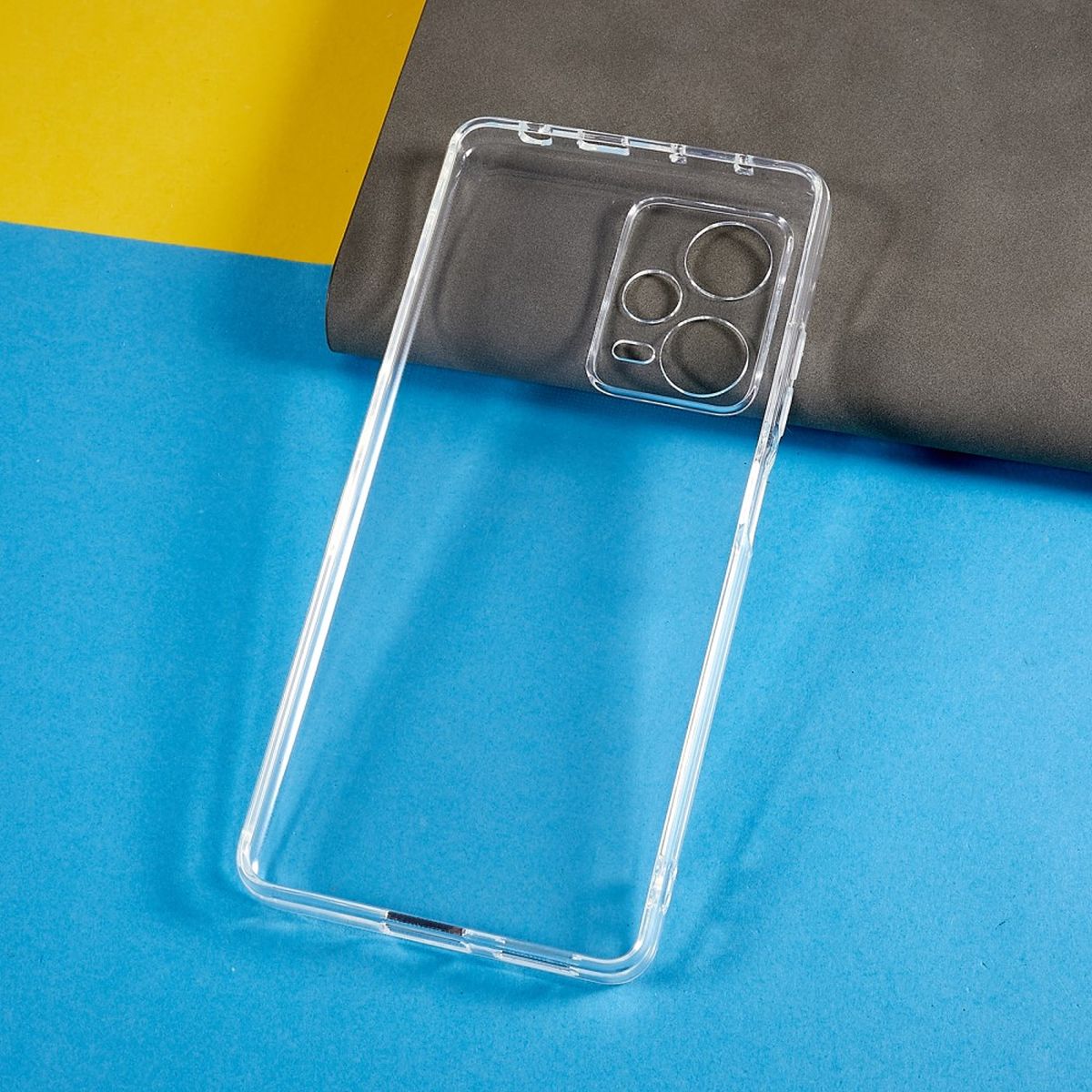 Hülle für Xiaomi Redmi Note 12 5G Handyhülle Silikon Cover Case Schutzhülle Klar