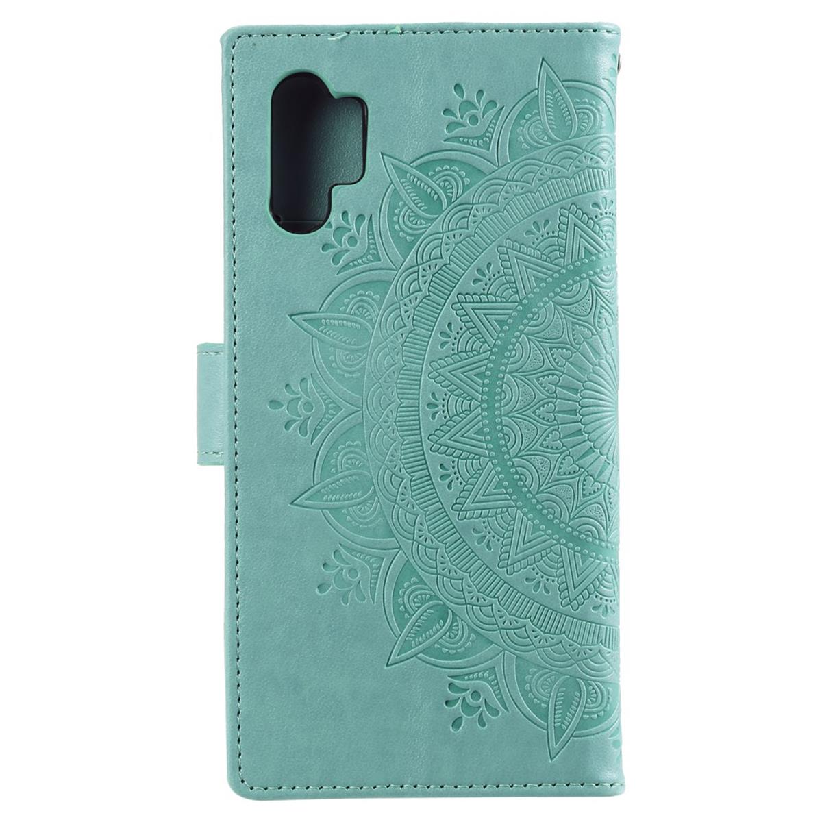 Hülle für Samsung Galaxy A32 5G Handy Tasche Flip Case Cover Mandala Grün