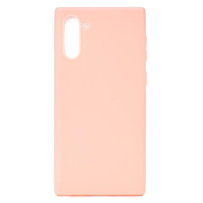 Hülle für Samsung Galaxy Note10 Handyhülle Silikon Cover Schutzhülle Bumper matt Rosa