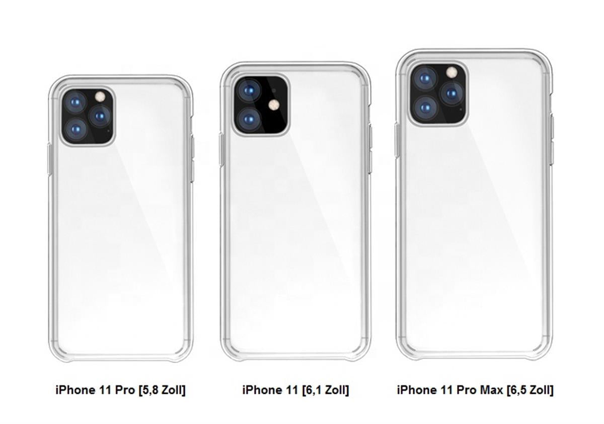 Hülle für Apple iPhone 11 Pro [5,8 Zoll] Handyhülle Soft Case Schutzhülle transparent