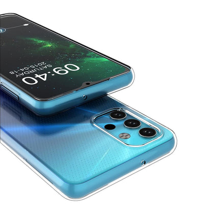 Hülle für Samsung Galaxy A32 5G Handyhülle Silikon Cover Case Bumper Transparent