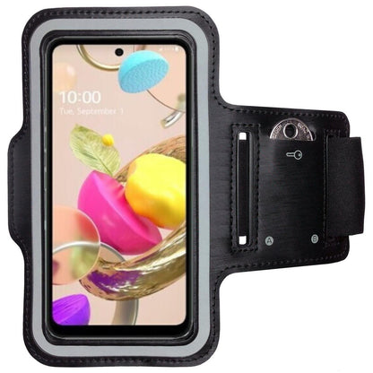 Sportarmband für LG K42 Handy Tasche Fitness Armband Sport Armtasche Laufhülle