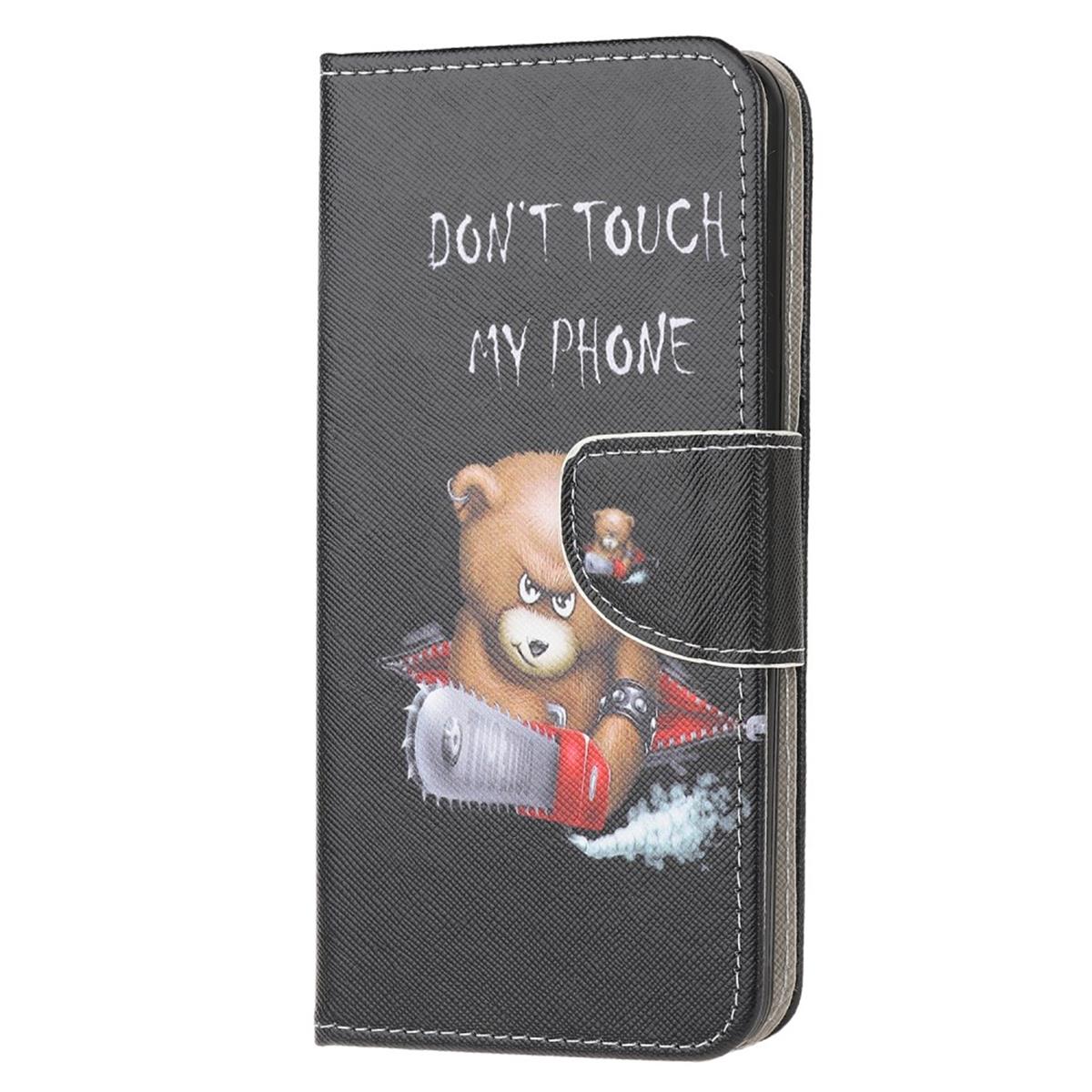 Hülle für Samsung Galaxy A51 Handyhülle Flip Case Cover Handytasche Motiv Bär