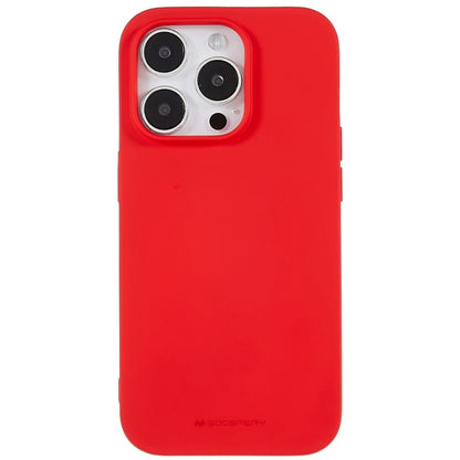 Hülle für Apple iPhone 14 Pro Handyhülle Silikon Case Cover Bumper Matt Rot