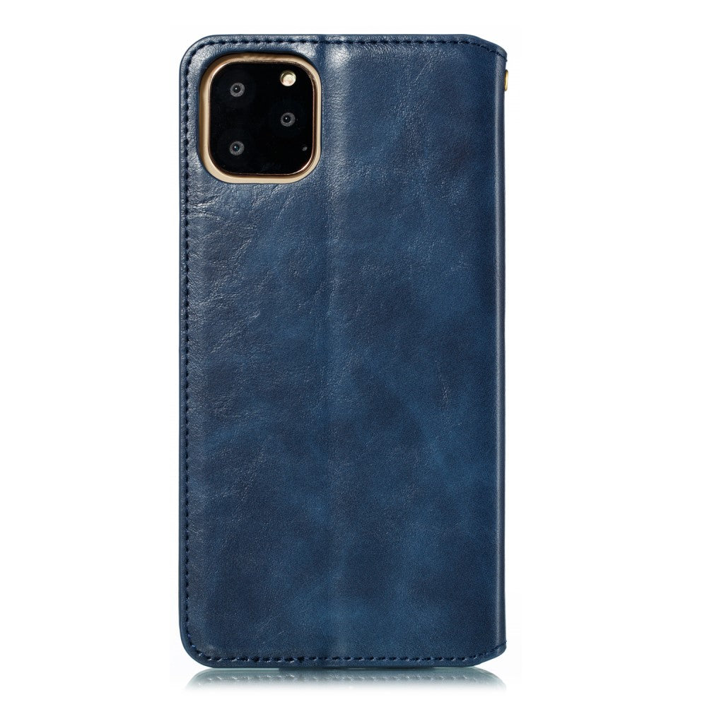 Hülle für Apple iPhone 11 Pro Max [6,5 Zoll] Handyhülle Etui Flip Case Schutzhülle Blau