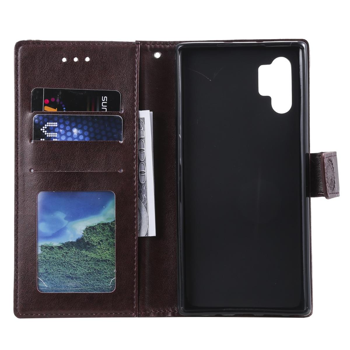Hülle für Samsung Galaxy A32 5G Handy Tasche Flip Case Cover Mandala Braun