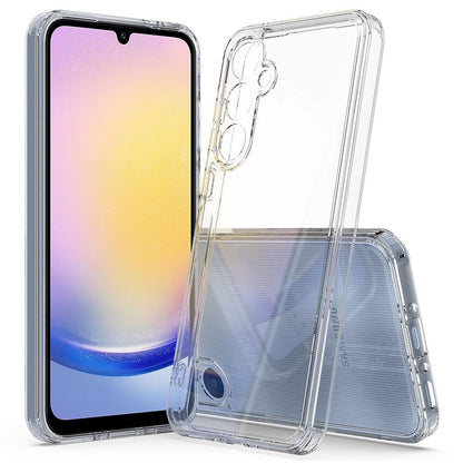 Hülle für Samsung Galaxy A35 5G Handy Case Hybrid Silikon Bumper Cover Klar