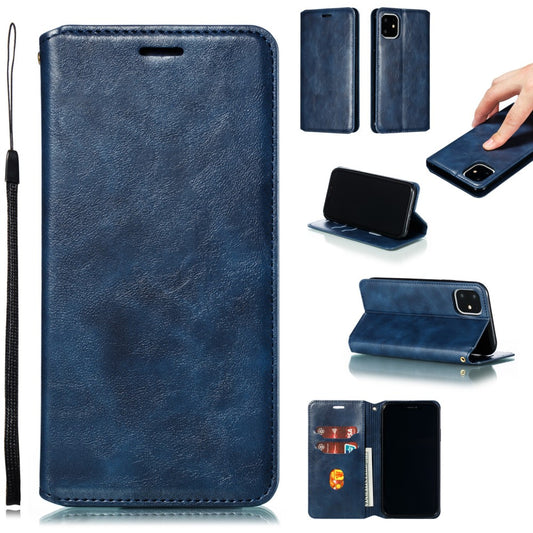 Hülle für Apple iPhone 11 [6,1 Zoll] Handyhülle Schutz Tasche Flip Case Schutzhülle Blau