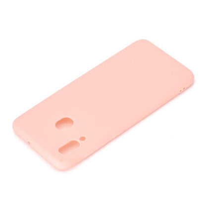 Hülle für Samsung Galaxy A40 Handyhülle Silikon Cover Schutzhülle Soft Case matt Rosa