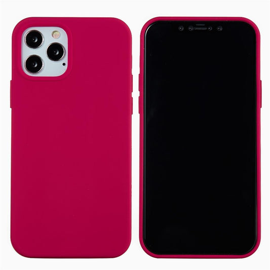 Hülle für Apple iPhone 13 Pro Max [6,7 Zoll] Handy Silikon Case Cover Matt Rot