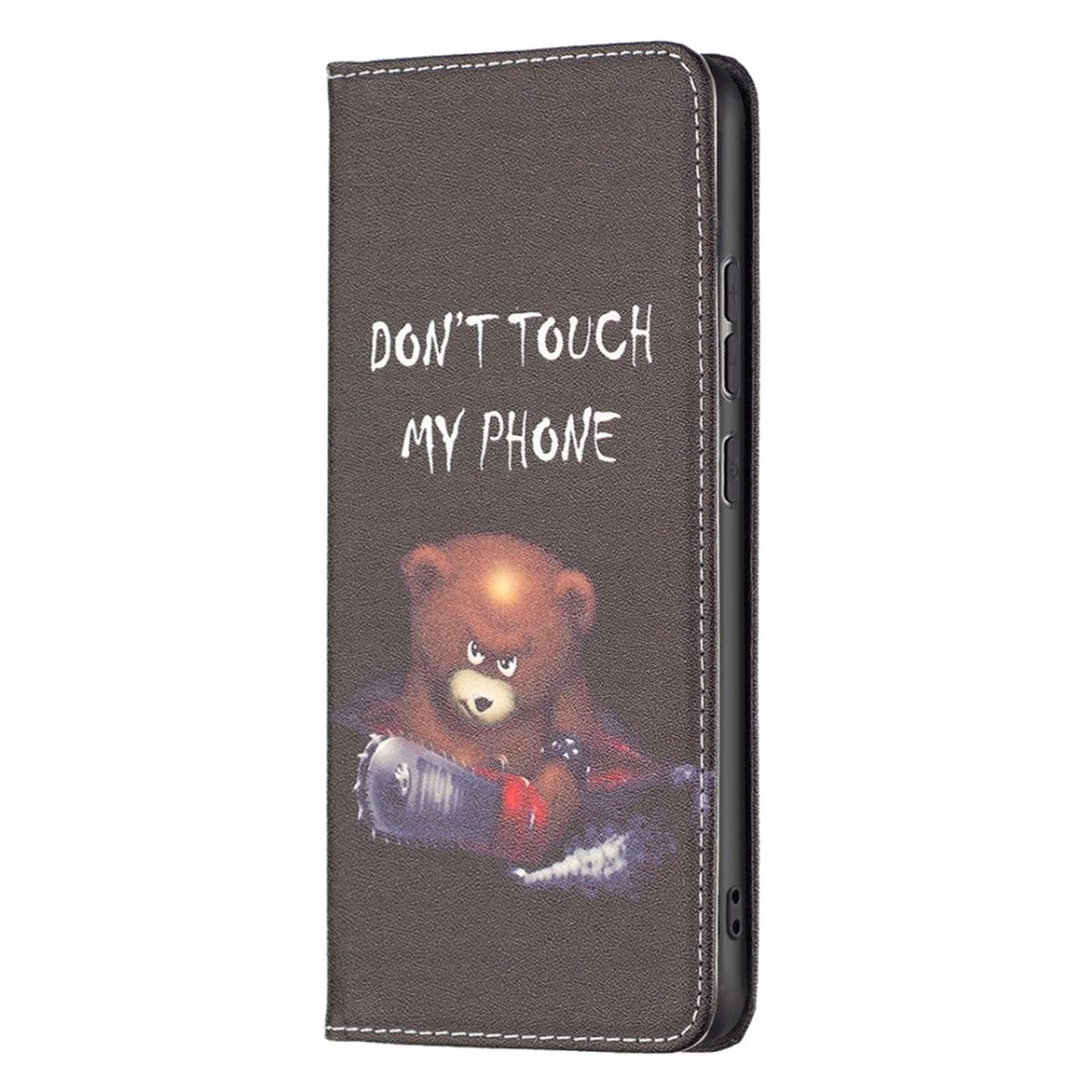 Hülle für Xiaomi 12/12X Handyhülle Flip Case Cover Tasche Schutzhülle Motiv Bär