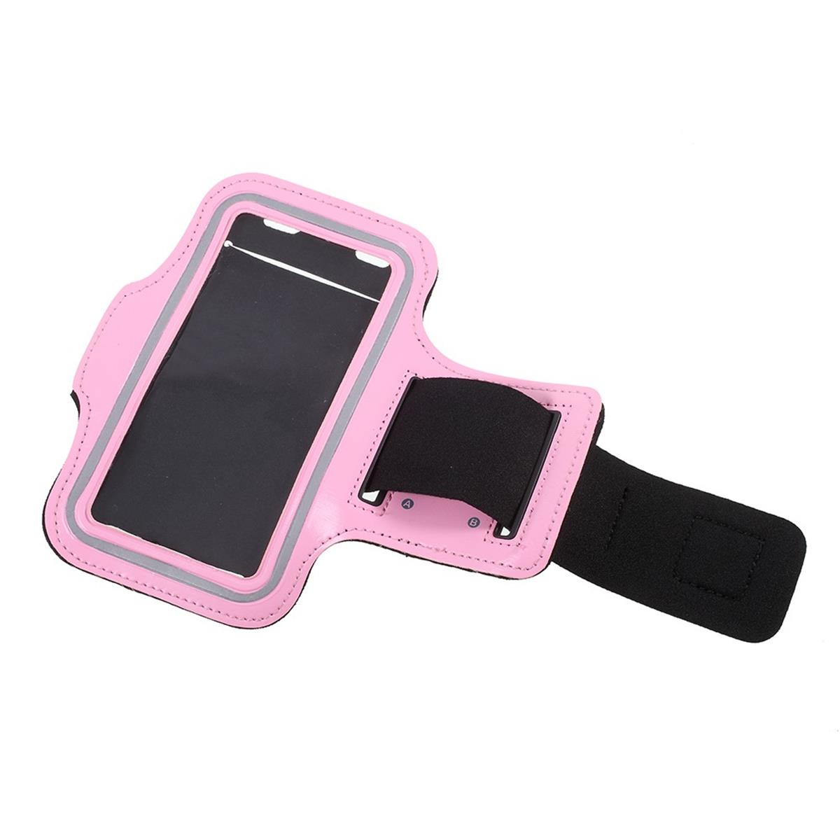 Universal Sport Armband Handy Tasche für Smartphones von 5,9" bis 6,5" Rosa