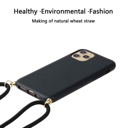 Hülle für Apple iPhone 14 Pro Handyhülle Silikon Case Handykette Cover Schwarz