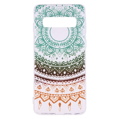 Hülle für Samsung Galaxy S10e Handyhülle Silikon Case Cover Motiv Blume Bunt