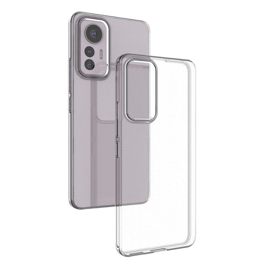 Hülle für Xiaomi 12 Lite 5G Handyhülle Silikon Cover Case Bumper Softcase Klar