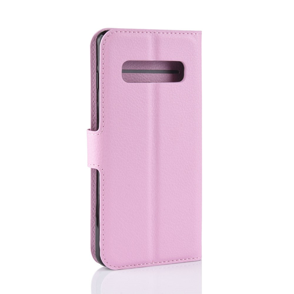 Hülle für Samsung Galaxy S10 Handyhülle Flip Case Handytasche Bumper Cover Rosa