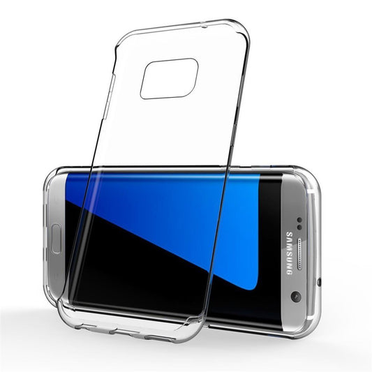 Hülle für Samsung Galaxy S7 Edge Handyhülle Silikon Cover Schutzhülle Case klar
