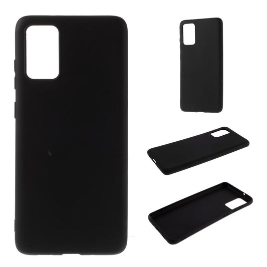 Hülle für Samsung Galaxy M30s Handyhülle Silikon Case Cover Tasche Matt Schwarz