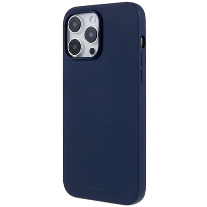 Hülle für Apple iPhone 14 Pro Max Handyhülle Silikon Case Cover Bumper Matt Blau