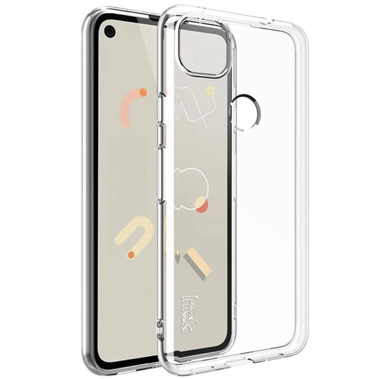 Google Pixel 4a Handy Hülle Silikon Cover Case Bumper Transparent