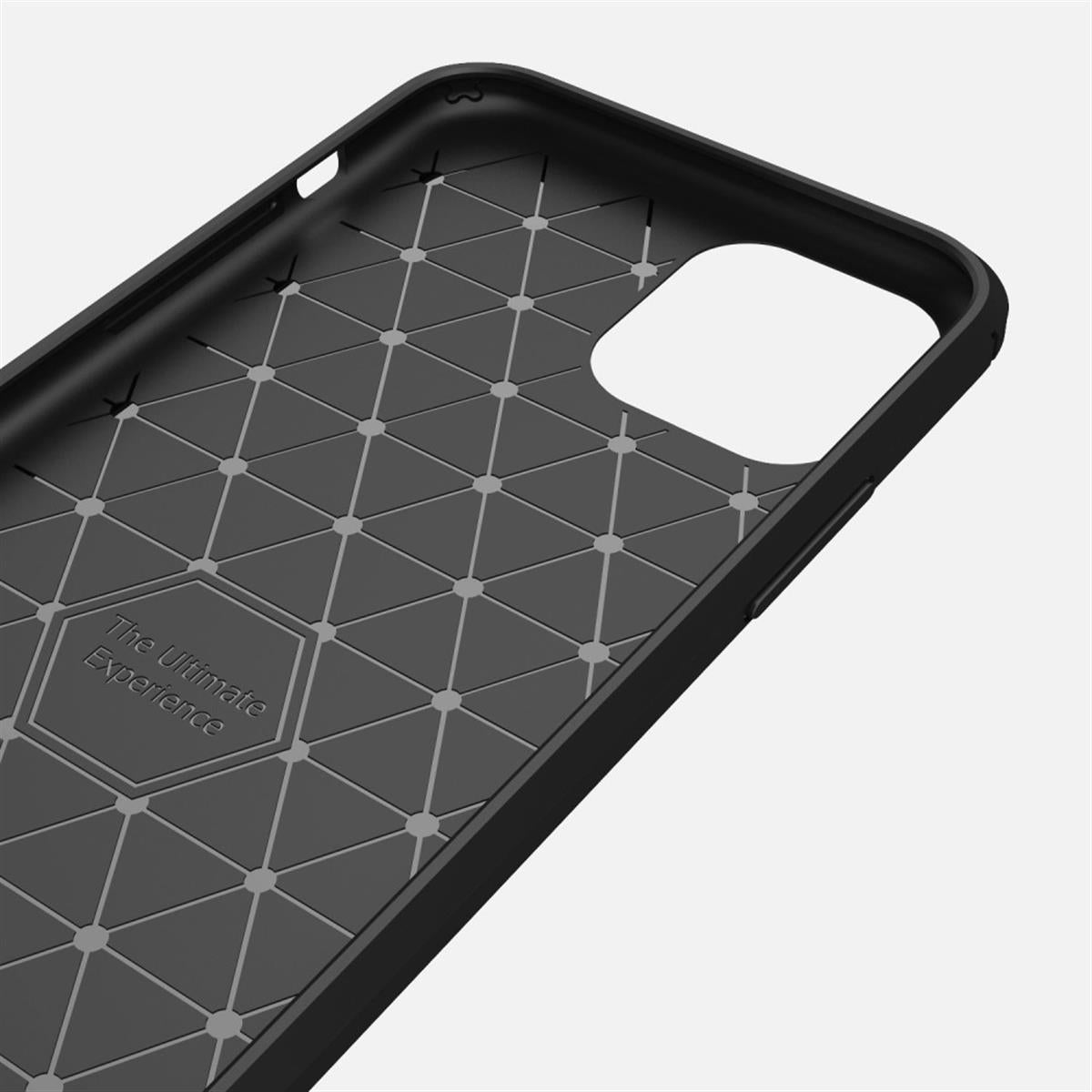 Hülle für Apple iPhone 11 Handyhülle Cover Schutzhülle Soft Case Carbonn