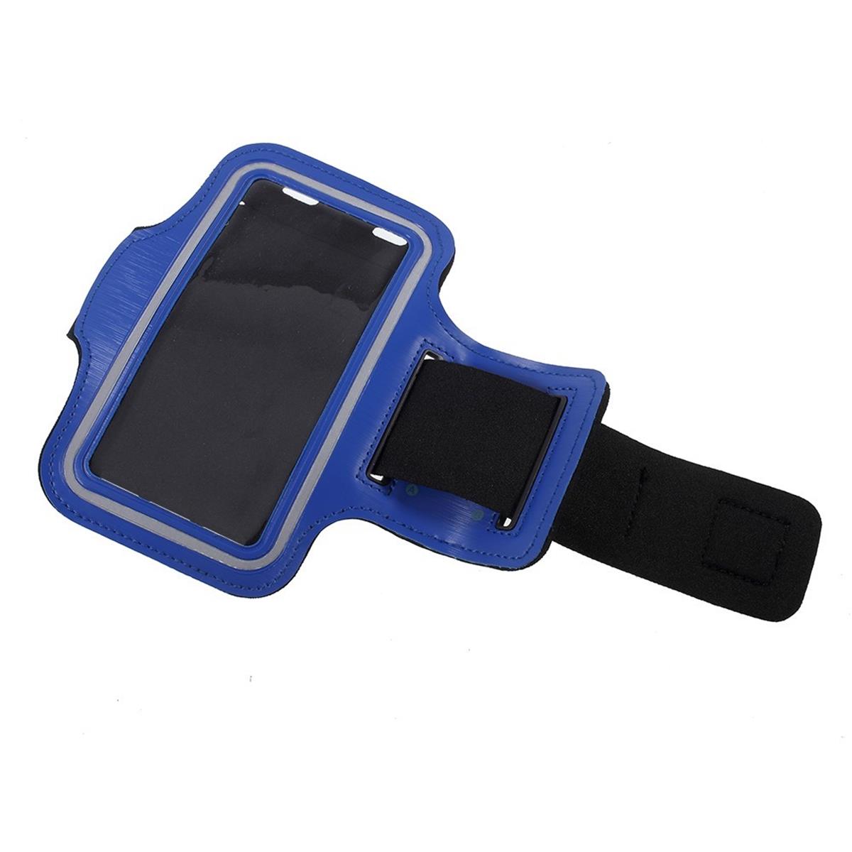 Universal Sport Armband Handy Tasche für Smartphones von 5,9" bis 6,5" Blau