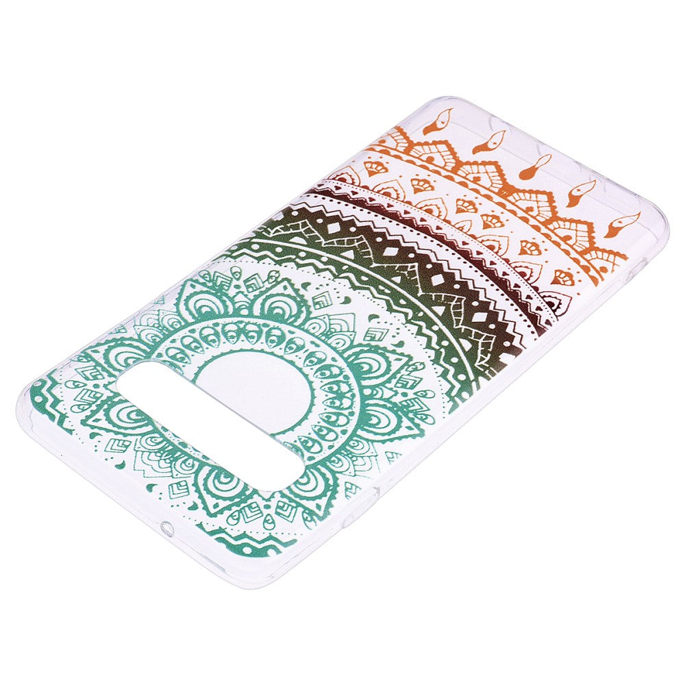 Hülle für Samsung Galaxy S10e Handyhülle Silikon Case Cover Motiv Blume Bunt