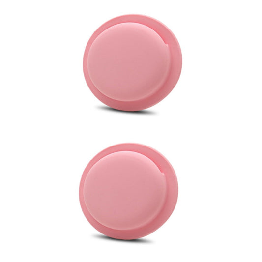 2er Pack - Silikonhülle für Apple AirTags 2021 - Cover selbstklebend - Case Rosa