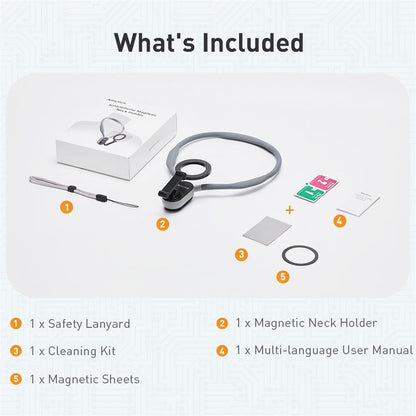 CoverKingz Handyhalterung Hals Universal Magnetische Nackenhalterung MagSafe