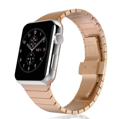Gliederarmband für Apple Watch 41/40/38mm Ersatz Band Series 8/7/6/SE/5/4/3 Rose