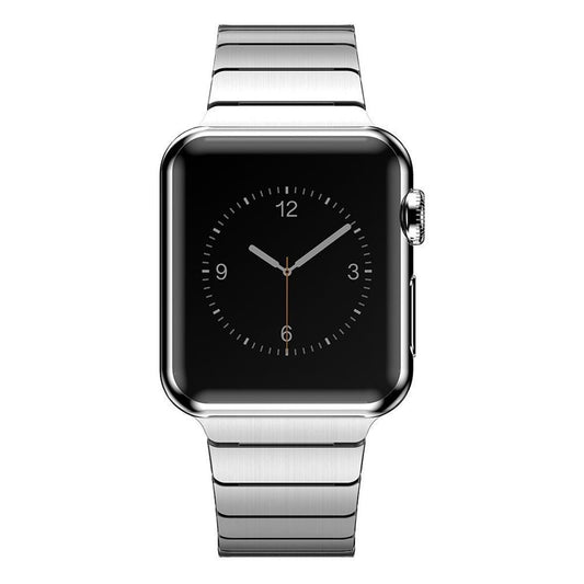 Gliederarmband für Apple Watch 49/45/44/42mm Band Series Ultra/8/7/6/SE/5 Silber