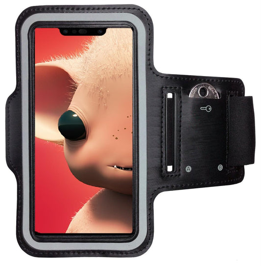 Huawei P Smart + (Plus) Handy Sport Armband Fitness Hülle Armtasche